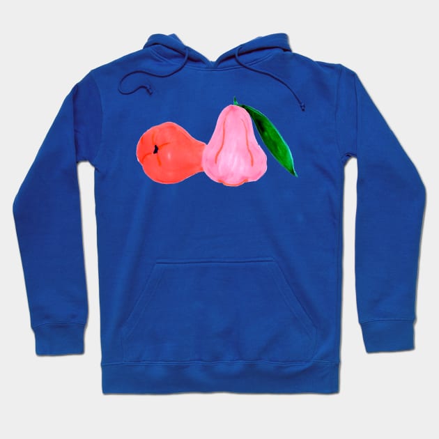 Jambu II (Wax Apple) - Singapore Series Hoodie by littleoddforest